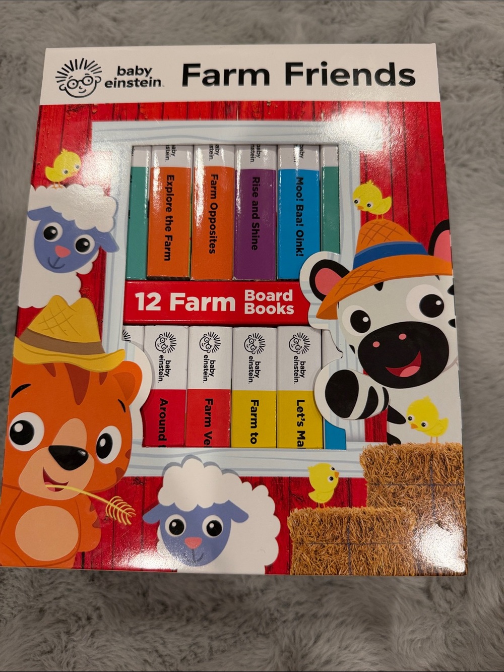 baby einstein Farm Friends Board Book Set - Multicolor